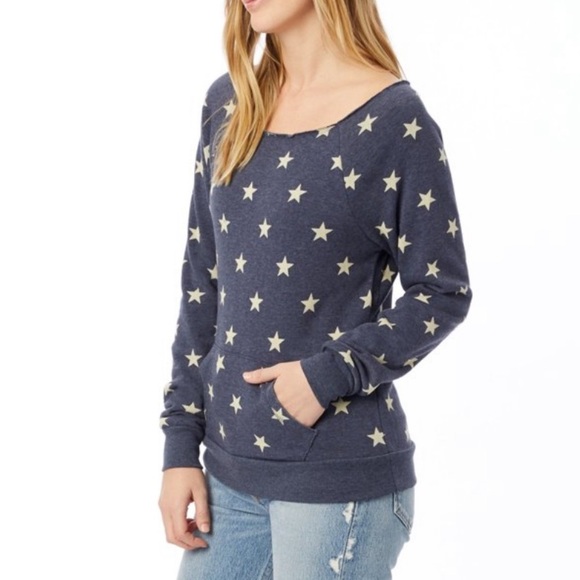 Alternative Apparel Star Sweatshirt NEW - Picture 2 of 7